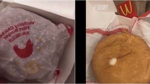 Incredibil! Ce a putut să găsească o femeie în burgerii de la un celebru fast food