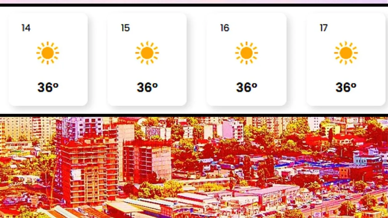 Nu am scăpat! Meteorologii Easeweather anunță pe ce dată se întoarce canicula în București și în celelalte orașe din România
