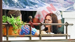 Atingeri tandre intre Vova Cohn si Adriana Saftoiu