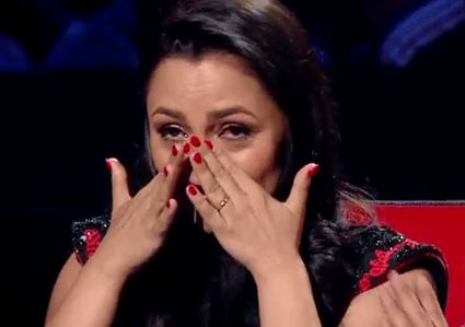 Andra, scene halucinante la Românii au Talent! L-a înjurat pe Mihai Bobonete, după ce a întrebat-o de foştii iubiţi: “Ce te f**e pe tine grija”?