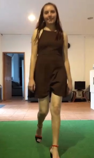 Vulpița a defilat ca pe podium