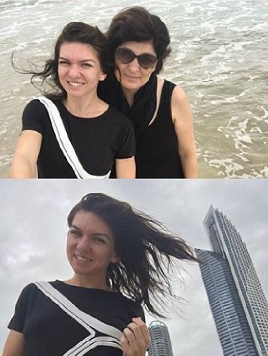 AŞA nu ai mai văzut-o! Toată lumea ştie cum este pe terenul de tenis, dar VEZI cum arată la plajă SIMONA HALEP!