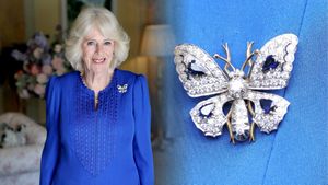 Misterul broșei purtate de regina Camilla în portretul realizat cu ocazia împlinirii a 79 de ani a fost elucidat