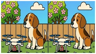 Test IQ | Doar un geniu va descoperi cele 3 diferențe din imagine, în 20 de secunde