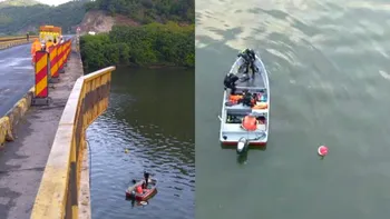 Sfârșit tragic pentru șoferul tirului care a căzut în Dunăre. După 24 de ore de căutări, trupul neînsuflețit al bărbatului a fost găsit