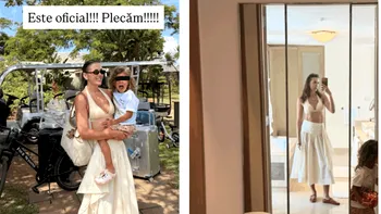 Emily Burghelea se întoarce în România, după ce a rămas blocată cu familia în Mauritius: ”Este oficial! Plecăm”