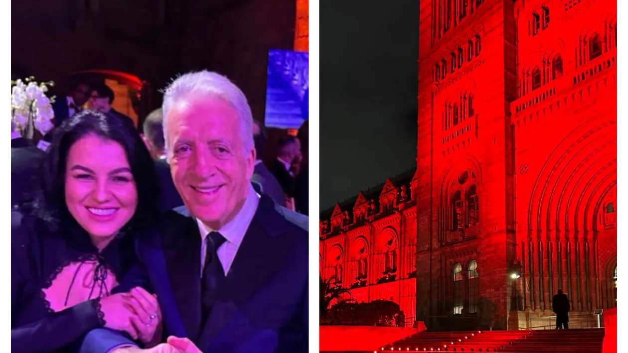 Piero Ferrari și soția sa, Romina Gingasu, au oferit o șansă la viață unor copii bolnavi de inimă! Muzeul de Istorie Naturală din Londra a fost luminat în roșu Ferrari, cu această ocazie