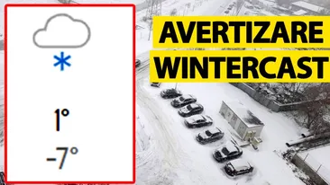 Avertizare wintercast emisă de meteorologii Accuweather în București. La ce oră începe să ningă