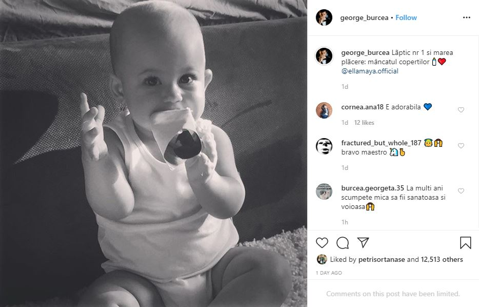 Ce urare emoționantă i-a făcut George Burcea fiicei sale de ziua ei! Cum o alintă pe Clara