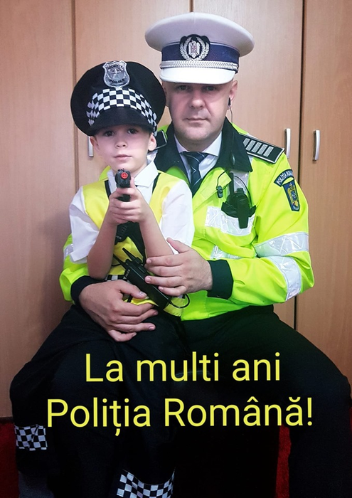 Viorel Teacă și fiul lui