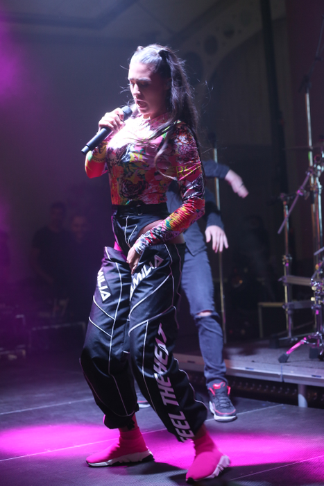 Antonia a comis gafa +18 a anului! A apărut pe scenă cu „intimitățile” la vedere