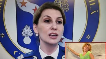 Purtătoarea de cuvânt a Jandarmeriei, fotografiată în ipostaze jenante, în cadă