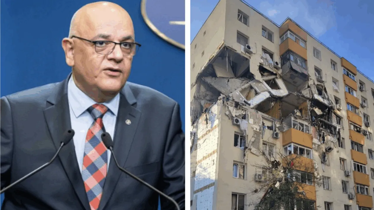 Blocul în care a avut loc expozia din Sectorul 5, un real pericol: clădirea se poate prăbuși! Raed Arafat: „Rugămintea este să nu riscați”