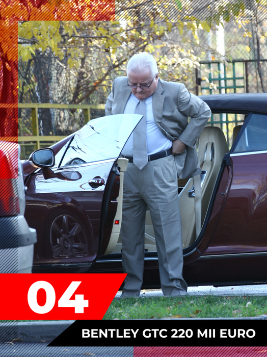 Irinel Columbeanu cu Bentley GTC