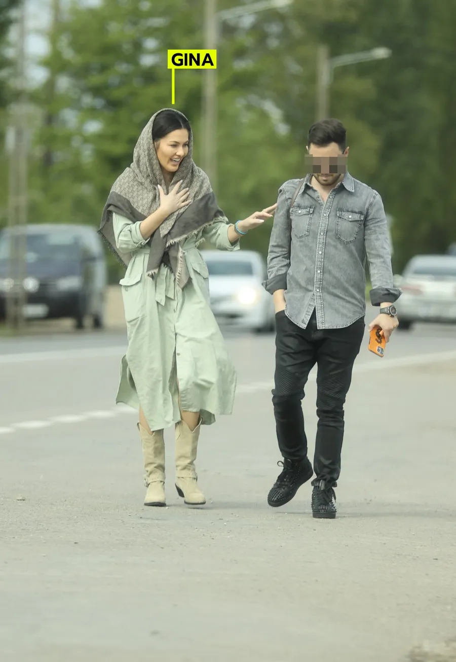 Gina și Goe, într-unul dintre pelerinajele lor (Foto: CANCAN.RO)