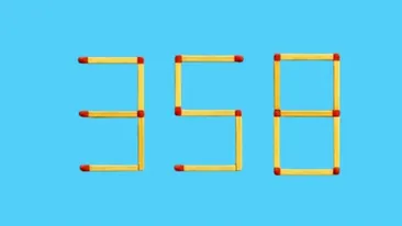 Test IQ doar pentru genii | Care este cel mai mare număr de 3 cifre pe care îl puteți obține mutând doar 2 bețe?