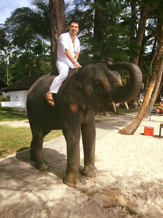 Marian, în Thailanda, în 2016/ Sursa foto: Facebook