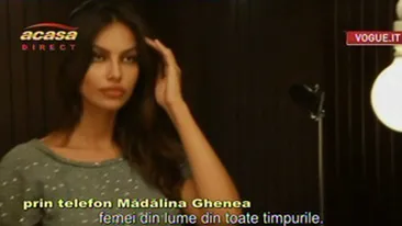 Madalina Ghenea: Imi doream de foarte mult o aparitie in Vogue, dar mai ales un interviu