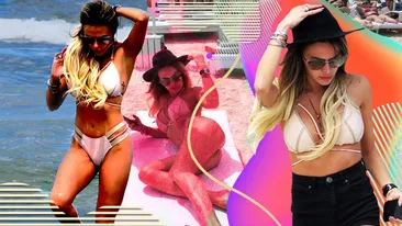 Fosta vedetă Playboy s-a ”jucat” cu fanteziile masculilor de pe o plajă din Mamaia!