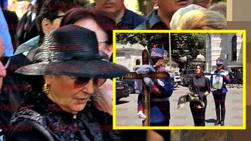 Imaginile durerii! Ion Cernea, soțul Irinei Loghin, a fost înmormântat!