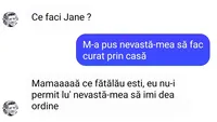 Bancul de sâmbătă | „M-a pus nevastă-mea să fac curat prin casă”