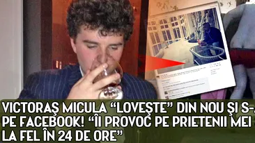 Victoras Micula loveste din nou si s-a laudat pe Facebook! Ii provoc pe prietenii mei sa faca la fel in 24 de ore!