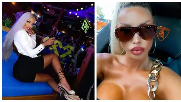 Loredana Chivu, din nou în centrul atenției. Blonda a ieșit în club îmbrăcată într-o rochie decoltată care a lăsat să se vadă tot. VIDEO