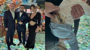 Fiul lui Pescobar a împlinit un an! Câți bani a dat patronul Tavernei Racilor la lăutari + Ce a ales micuțul Marc Paul de pe tăviță