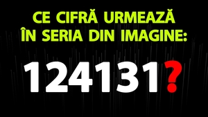 Testul de logică de vineri | Ce cifră urmează în seria din imagine: 124131?