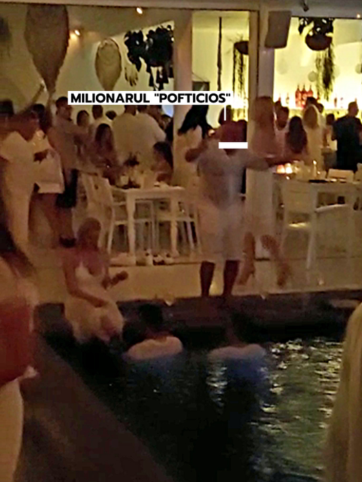 Milionarul "pofticios", într-o formă de zile mari