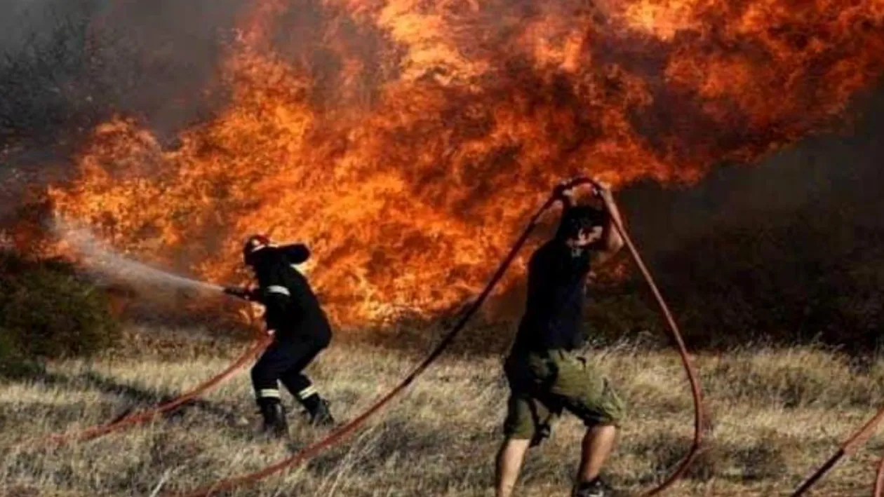 Elena Udrea și Adrian Alexandrov, la un pas de evacuare! Un incendiu pe Insula Mykonos le putea strica vacanța