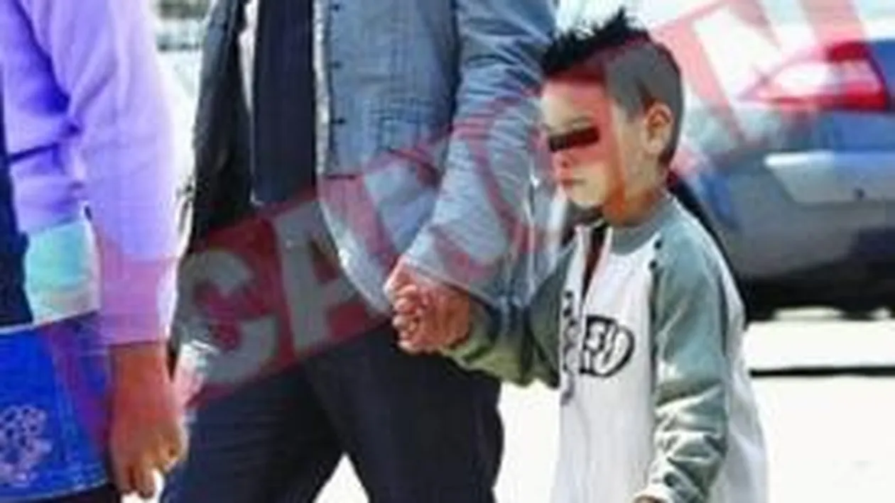 Stefania Salam visa sa-si vada baiatul fotbalist