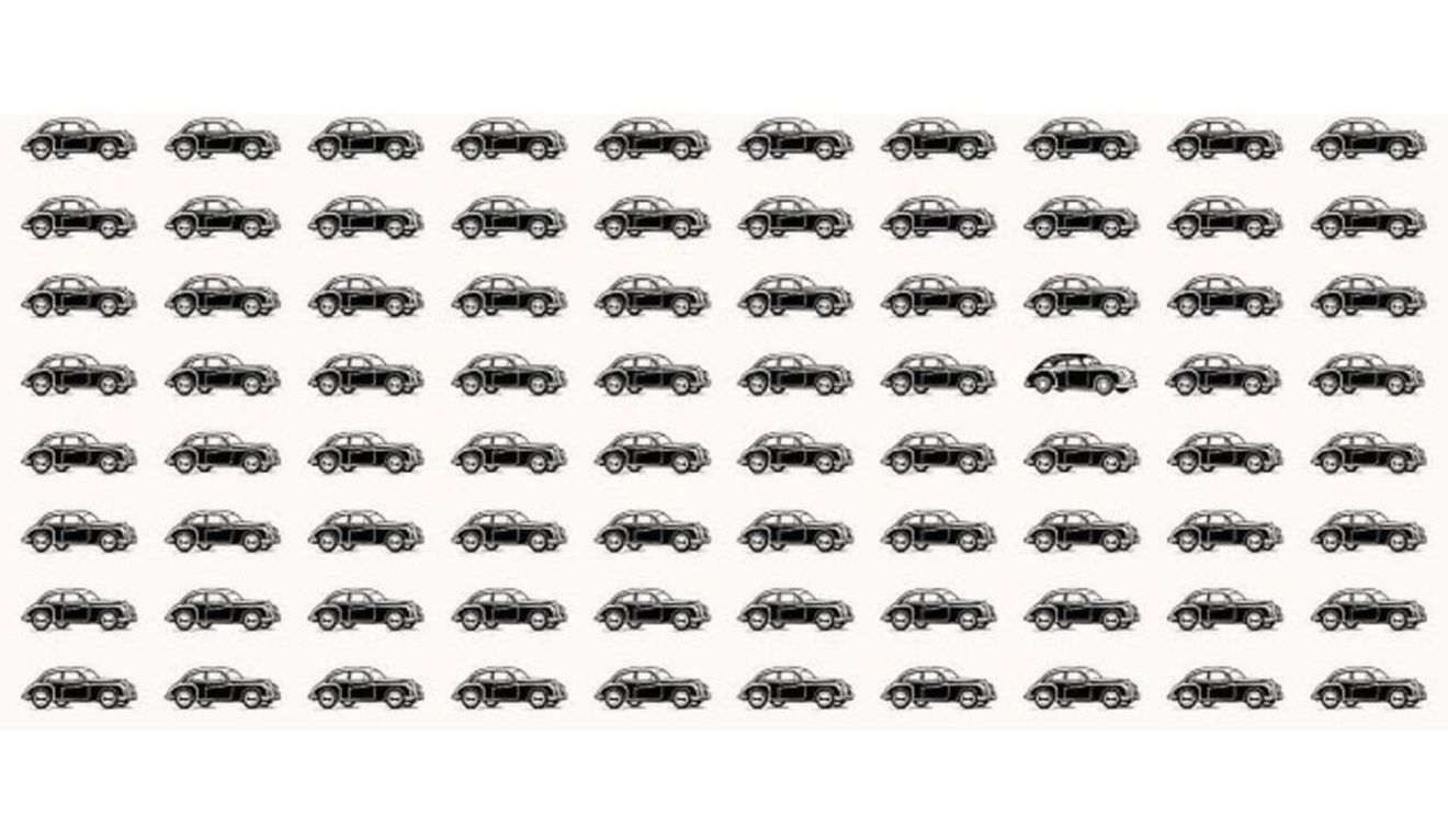 Testul IQ la care 99% greșesc | Descoperiți singura mașină diferită de toate celelalte, în cel mult 12 secunde