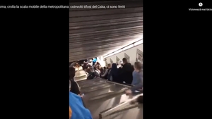 VIDEO. Zeci de răniți în Italia, după ce o scară rulantă s-a prăbușit la metroul din Roma
