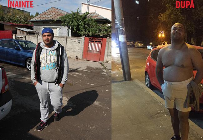 Îţi  mai aduci aminte de Perversu’ de pe Târgu Ocna? Bărbatul a ajuns de nerecunoscut după ce s-a îngrăşat 25 de kilograme