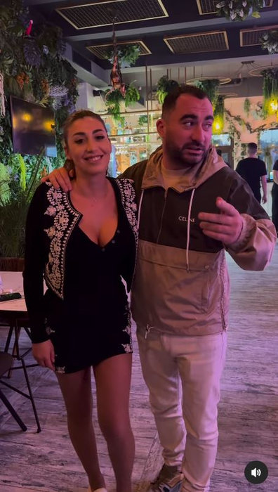 Lavinia și Pescobar, la restaurantul din Mamaia