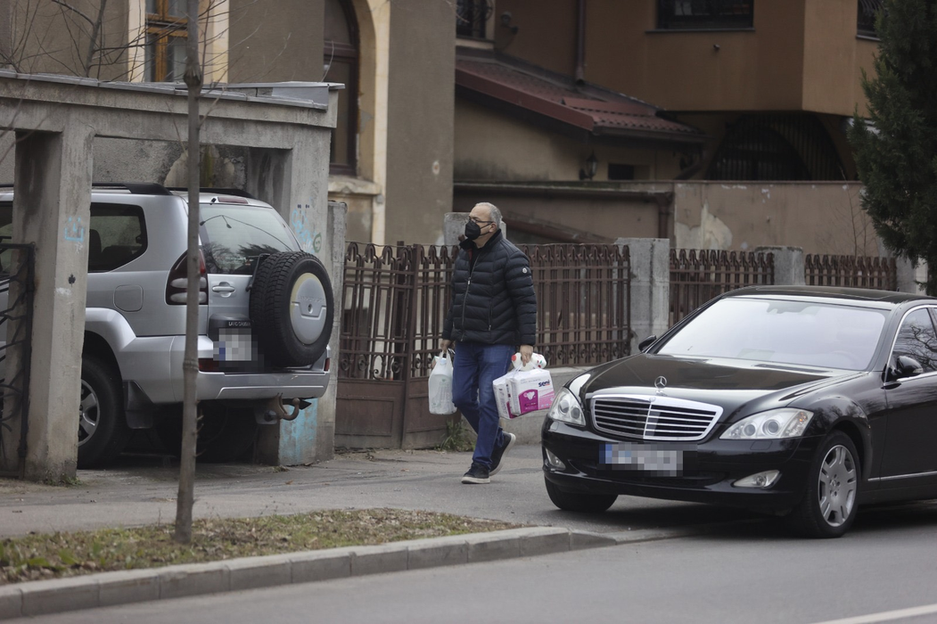 Alexandru Arșinel a fost vizitat de fiul lui, Bogdan, înainte să i se facă rău și să ajungă la spital