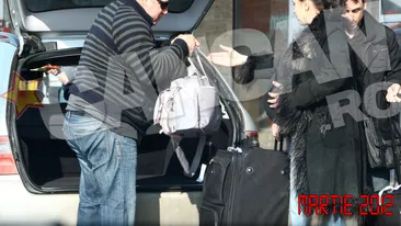 Imagini ABSOLUT tulburatoare cu Iovan si fiica lui, Irina! O imbratisa si o saruta minute in sir, la despartire!