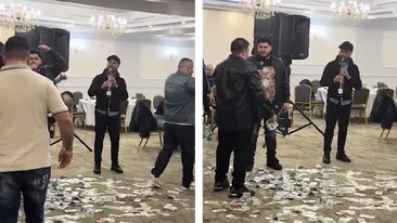 Cine e bărbatul care l-a ”îngropat” în bani pe Florin Salam, în Italia: ”Avalanșă”