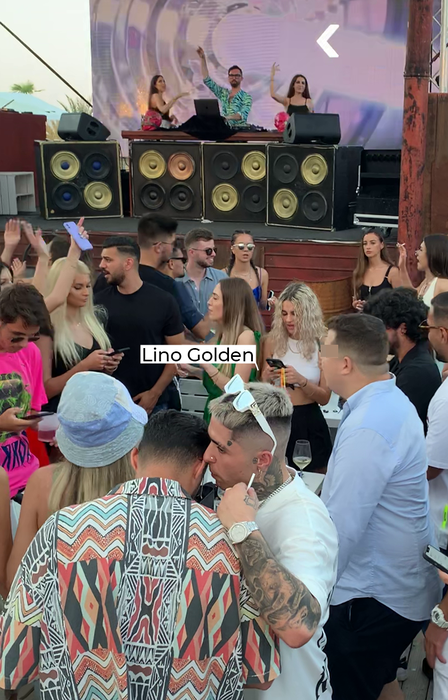 Lino Golden a ”atacat” o blondină în club, la Mamaia