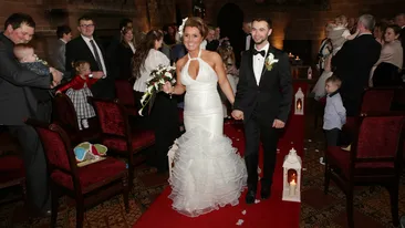 Razy Gogonea a facut nunta la castelul unde s-a filmat “Robin Hood”