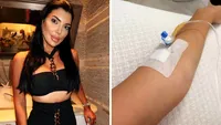 Andreea Tonciu a ajuns pe perfuzii! Ce a pățit bruneta