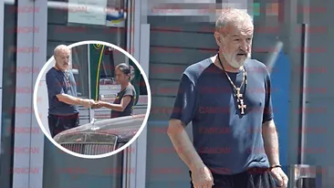 Ultimele evenimente l-au RĂVĂŞIT pe Gigi Becali: a apărut în șlapi în plină stradă și... A spart bancomatul și a lovit cu bani la întâmplare!