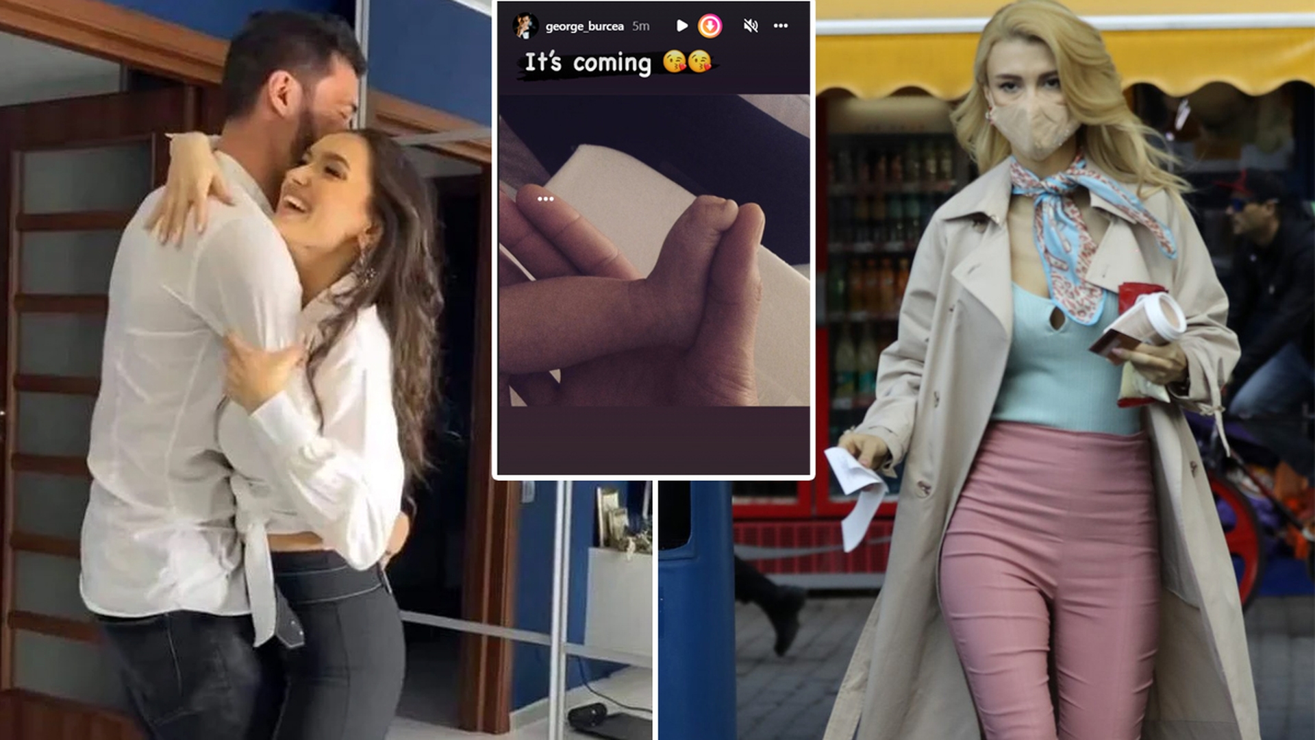 Andreea Bălan, reacție subliminală după ce George Burcea a anunțat că a lăsat-o gravidă pe Viviana Sposub