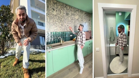Cum arată apartamentul Alexandrei și al lui Radu Bucălae. Ce aparat au ales să 'ascundă' în mobila din bucătărie, deși îl folosesc zilnic
