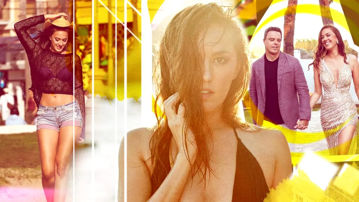 Imagini super-sexy de la plajă cu soția româncă a celui mai bine cotat DJ din lume