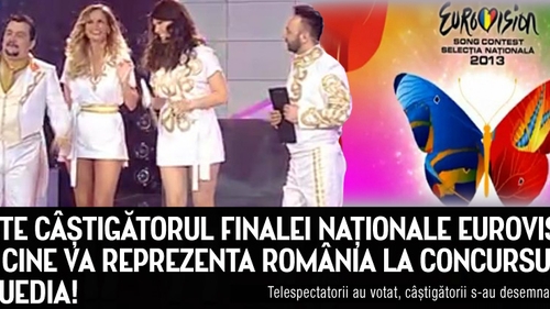 El este castigatorul finalei nationale Eurovision! Crezi ca merita sa reprezinte Romania la concursul din Suedia?