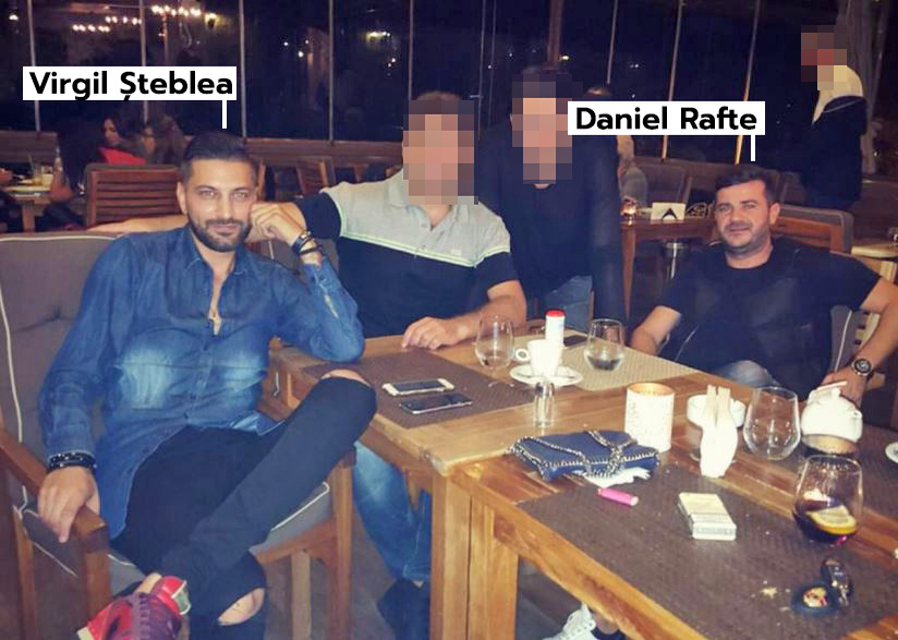 Virgil Șteblea și Daniel Rafte, într-un moment de relaxare (SURSA FOTO: INSTAGRAM)
