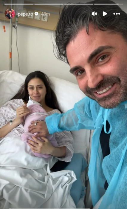 Soția lui Pepe a născut! Artistul a devenit tată din nou. Ce nume special a primit fetița