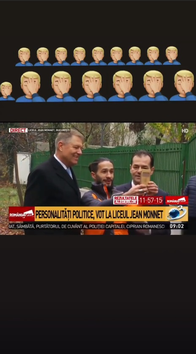 Detaliul comic observat de un telespectator, în timp ce Klaus Iohannis era în direct la Antena 3. Ce vedetă a apărut în cadru